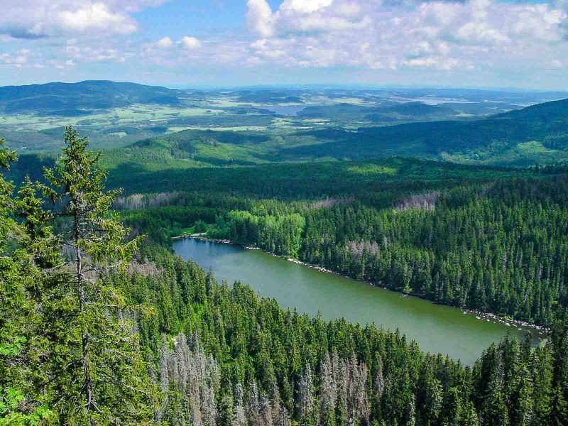 Plešné jezero (Plöckensteiner See)