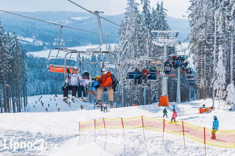Skigebiet Lipno